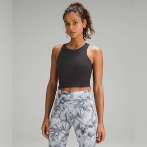 lululemon athletica Black Crop Top